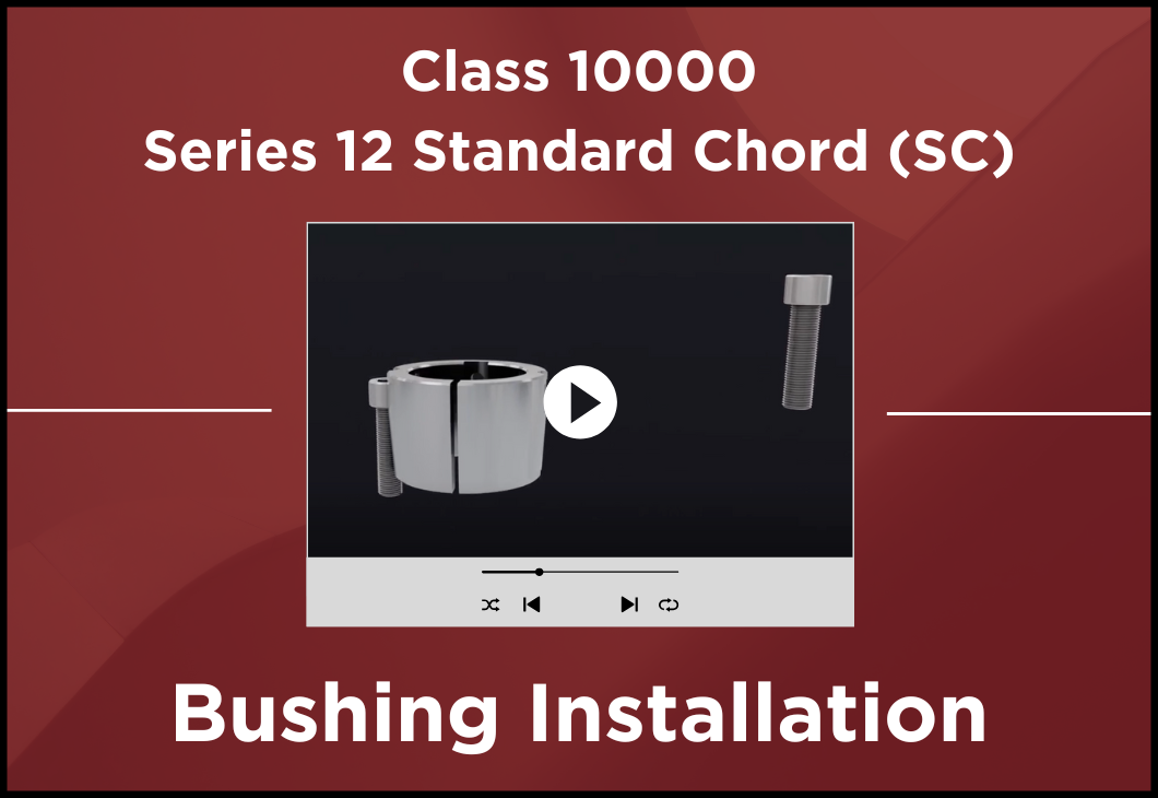 10k Series 12 SC Bushing Installation 10k Series 12 SC Bushing Installation