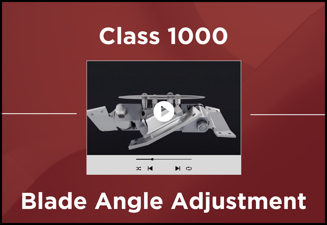1k Blade Angle Adjustment 1k Blade Angle Adjustment